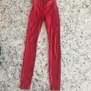 lululemon red leggings